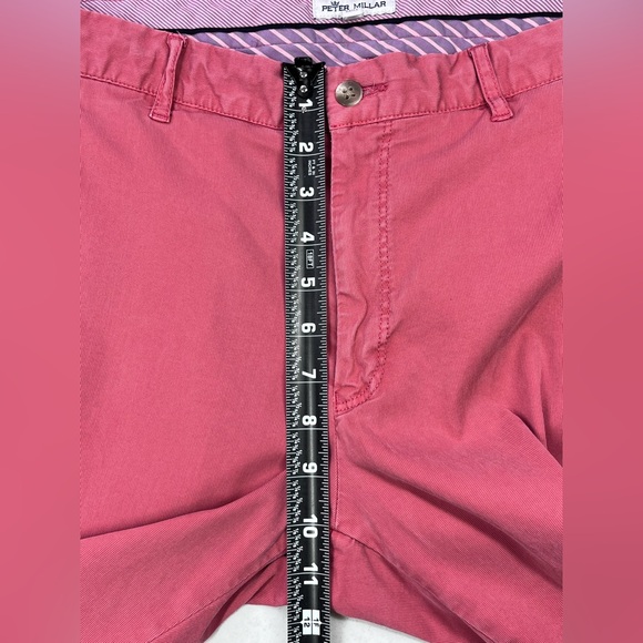 Peter Millar Men’s 9” Pink Shorts. Size 33 - Picture 9 of 13